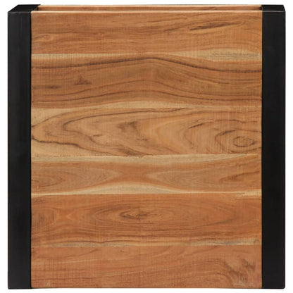 vidaXL Coffee Table 60x60x40 cm Solid Acacia Wood
