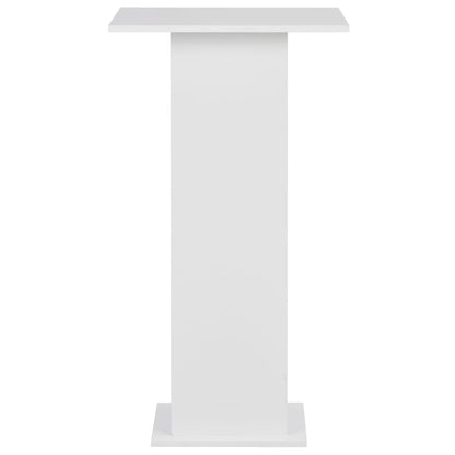 vidaXL Bar Table White 60x60x110 cm
