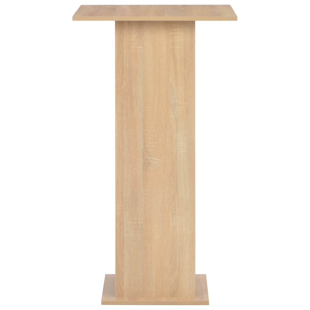 vidaXL Bar Table Oak 60x60x110 cm