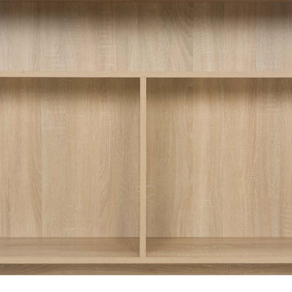 vidaXL Bar Table with 2 Table Tops Oak 130x40x120 cm