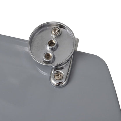 vidaXL Toilet Seats with Lids 2 pcs MDF Stones