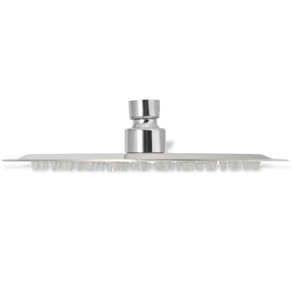 275934 vidaXL Rain Shower Head 2 pcs Stainless Steel Ø 20 cm (2x142154)
