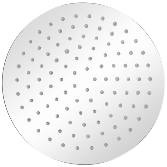 vidaXL Rain Shower Head 2 pcs Stainless Steel Ø 25 cm