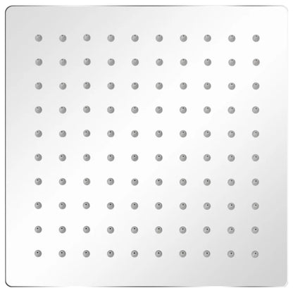 vidaXL Rain Shower Head 2 pcs Stainless Steel 20x20 cm