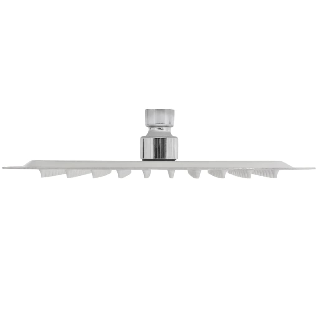 vidaXL Rain Shower Head 2 pcs Stainless Steel 20x20 cm