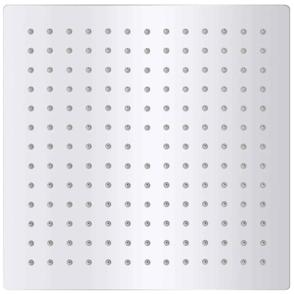 vidaXL Rain Shower Head 2 pcs Stainless Steel 25x25 cm