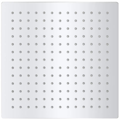 vidaXL Rain Shower Head 2 pcs Stainless Steel 25x25 cm