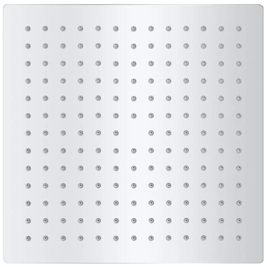 vidaXL Rain Shower Head 2 pcs Stainless Steel 25x25 cm