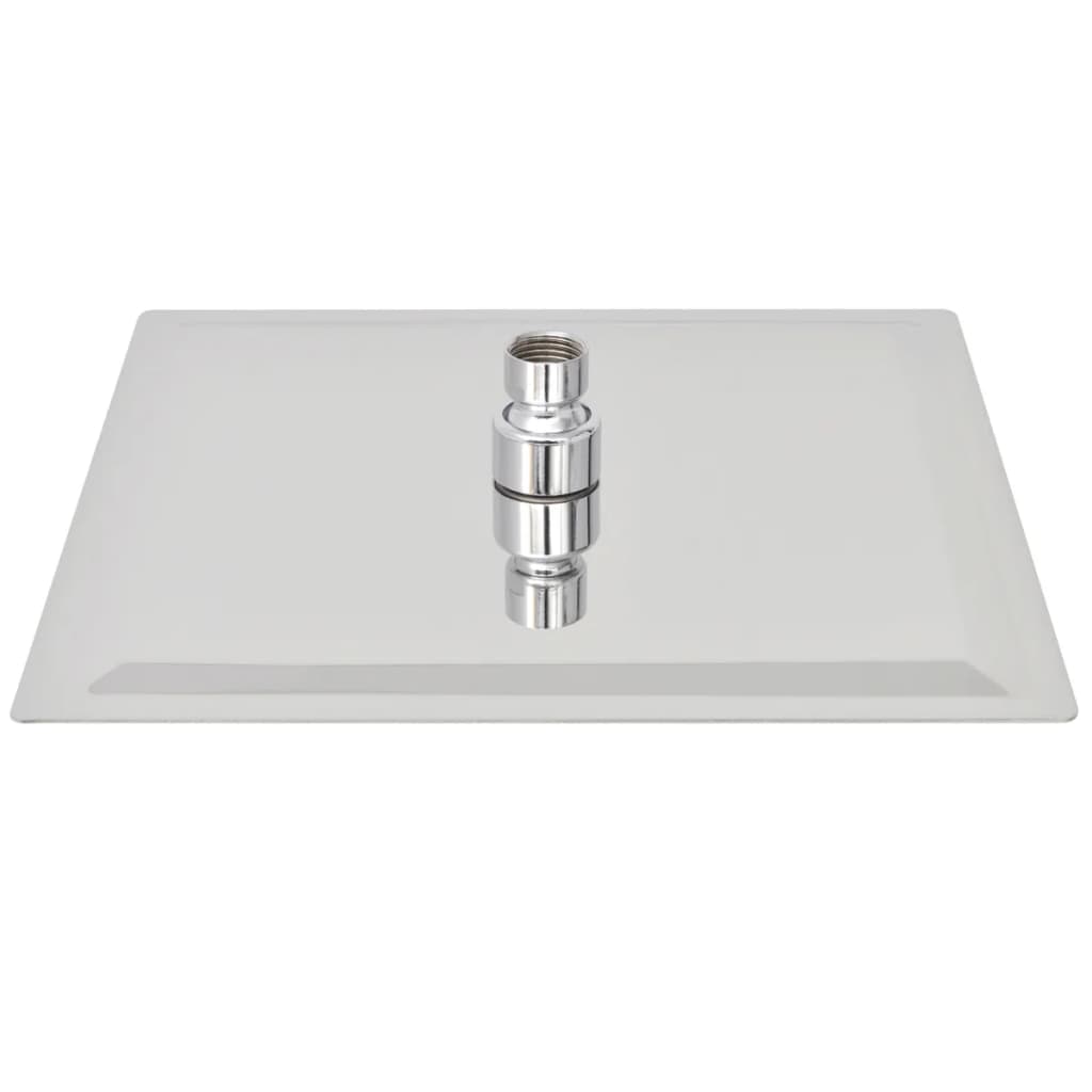 vidaXL Rain Shower Head 2 pcs Stainless Steel 25x25 cm
