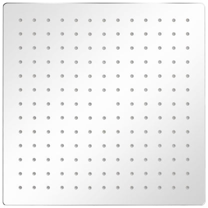 vidaXL Rain Shower Head 2 pcs Stainless Steel 30x30 cm