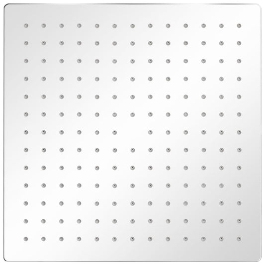 vidaXL Rain Shower Head 2 pcs Stainless Steel 30x30 cm
