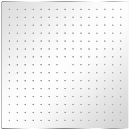 vidaXL Rain Shower Head 2 pcs Stainless Steel 40x40 cm