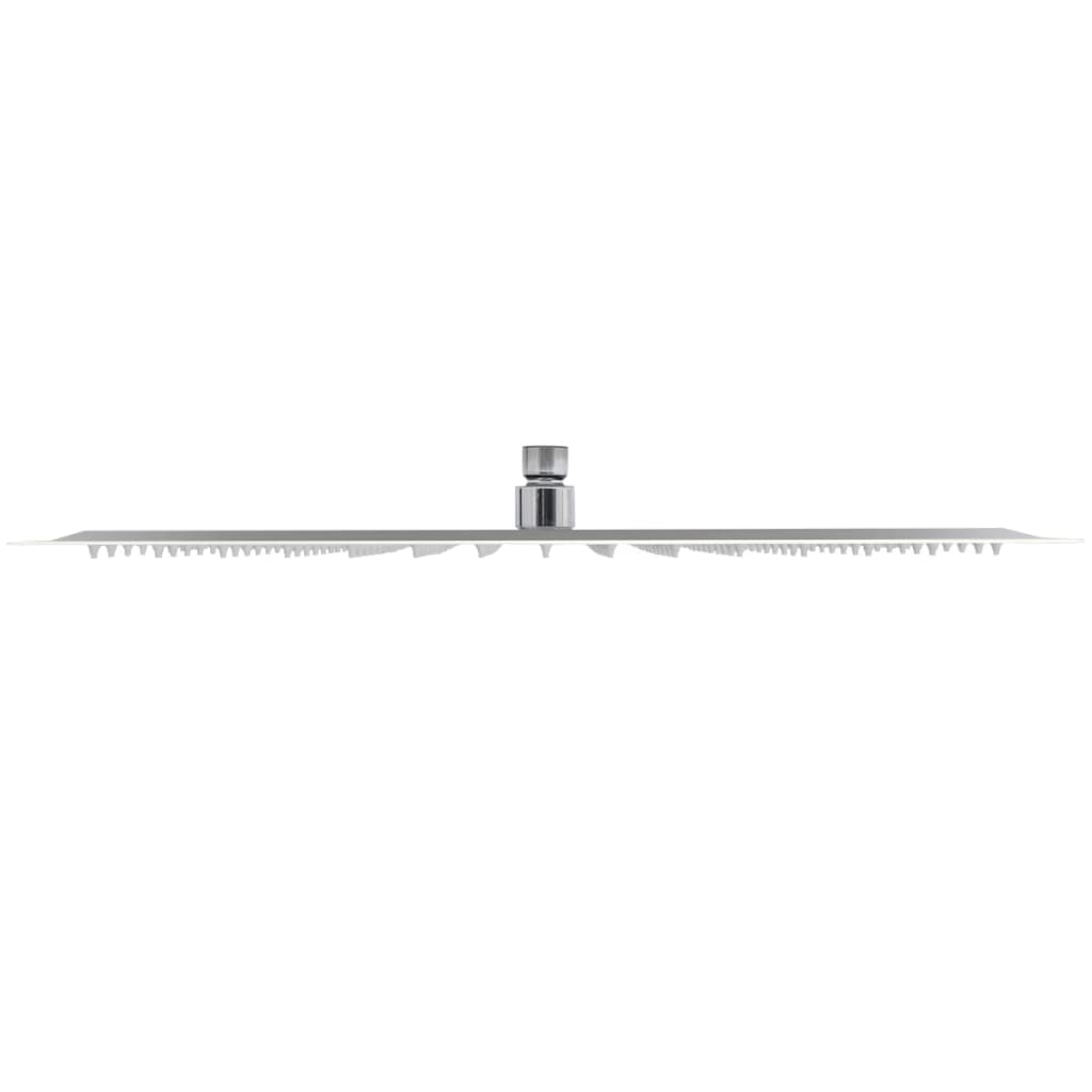 vidaXL Rain Shower Head 2 pcs Stainless Steel 40x40 cm