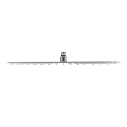 vidaXL Rain Shower Head 2 pcs Stainless Steel 40x40 cm