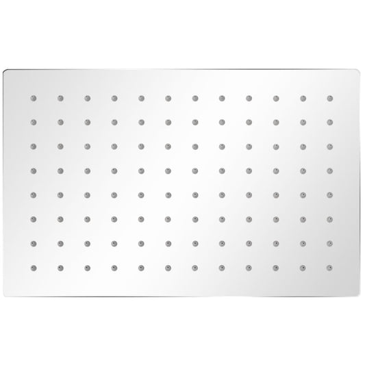 vidaXL Rain Shower Head 2 pcs Stainless Steel 20x30 cm