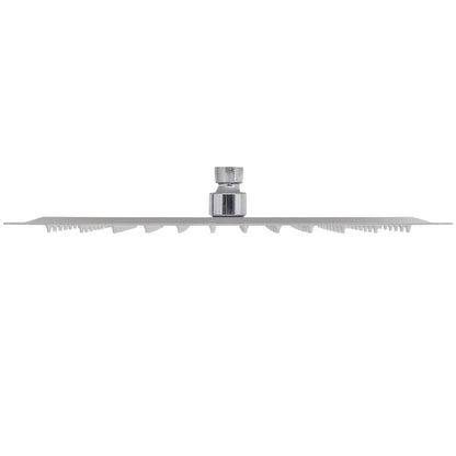 vidaXL Rain Shower Head 2 pcs Stainless Steel 20x30 cm