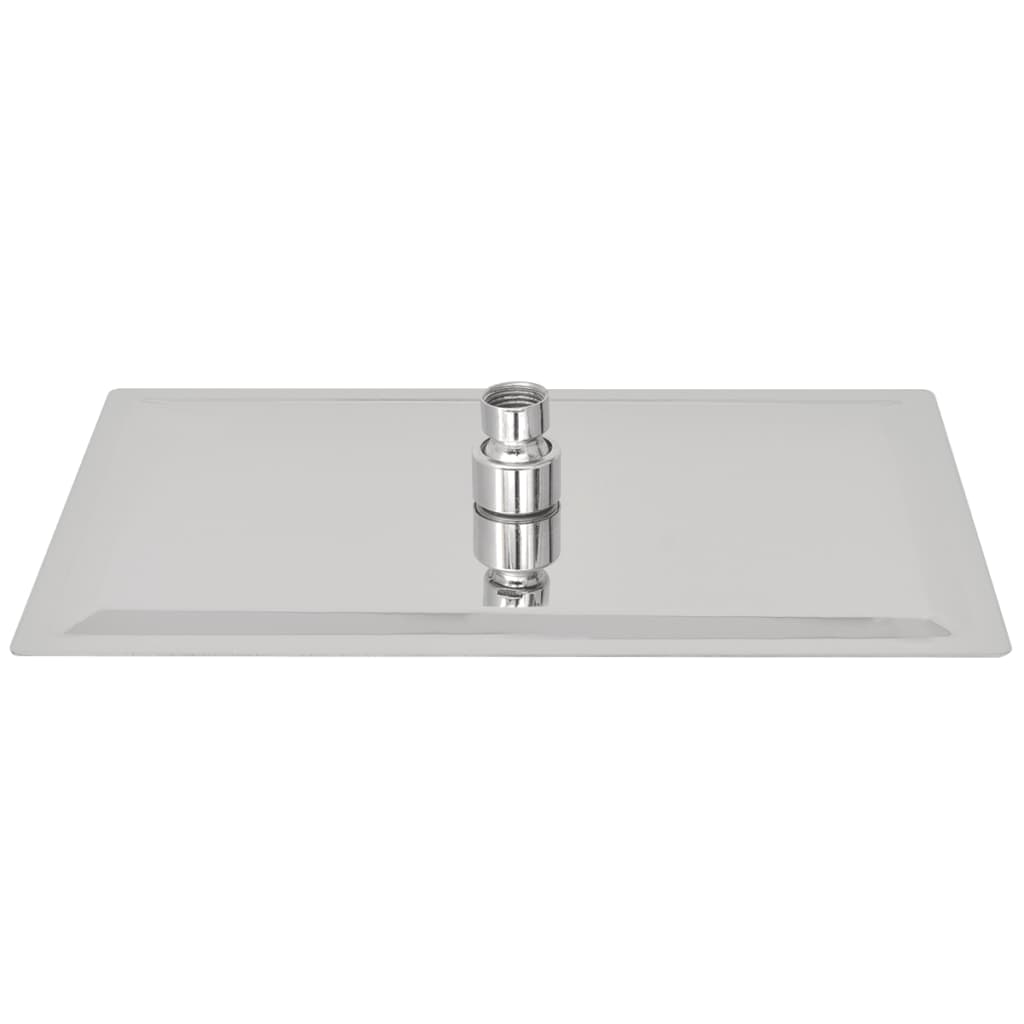 vidaXL Rain Shower Head 2 pcs Stainless Steel 20x30 cm (2x142164)