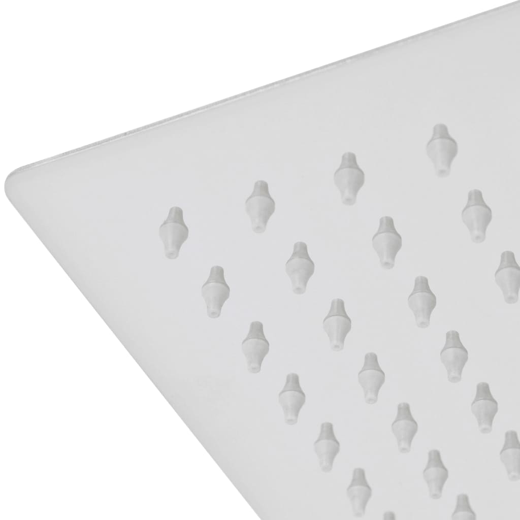 vidaXL Rain Shower Head 2 pcs Stainless Steel 20x30 cm (2x142164)