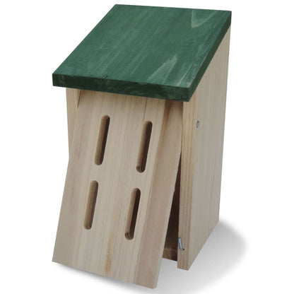 vidaXL Butterfly House | Natural wood | Solid wood | 14x15x22 cm