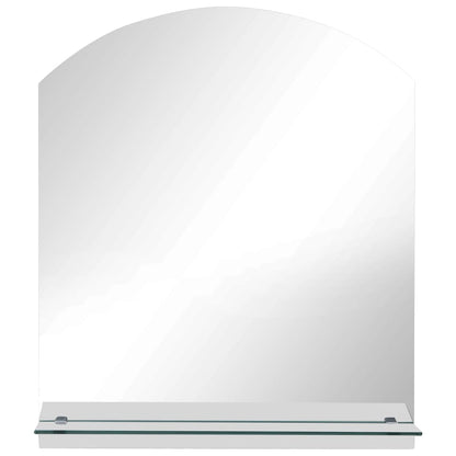 vidaXL Wall Mirror | Transparent | Toughened Glass | 30x50 cm | Minimalistic