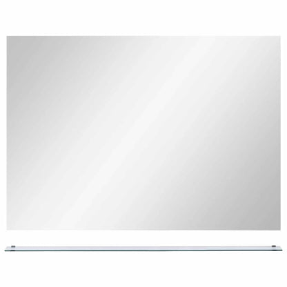vidaXL Wall Mirror | See-Through | Tempered glass | 80x60 cm | Simple