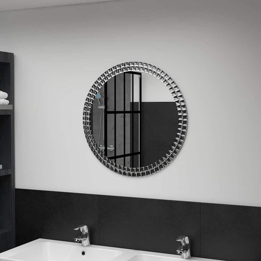 249449 vidaXL Wall Mirror 60 cm Tempered Glass