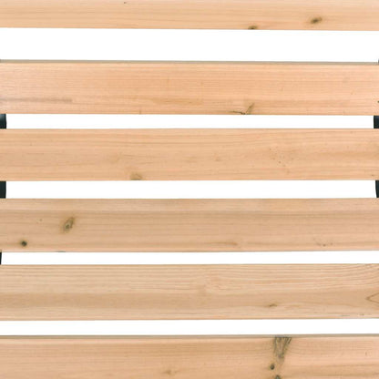 vidaXL Garden Bench 122 cm Wood