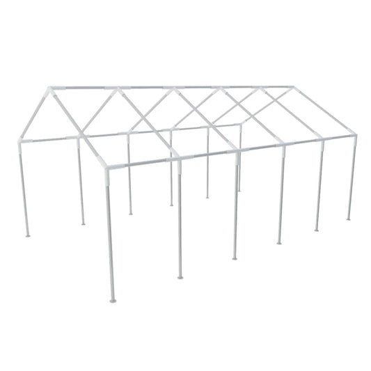 vidaXL Gazebo Frame | Rust-resistant steel | 10 x 5 m | Heavyweight Endurance