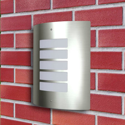 vidaXL Wall Lamp Waterproof Stainless Steel