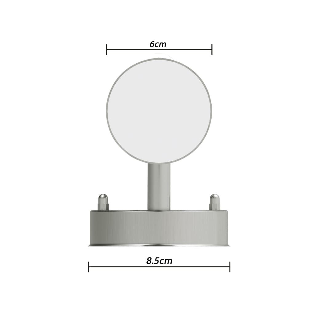 vidaXL Outdoor Wall Lamp with Motion Detector Stainless Steel