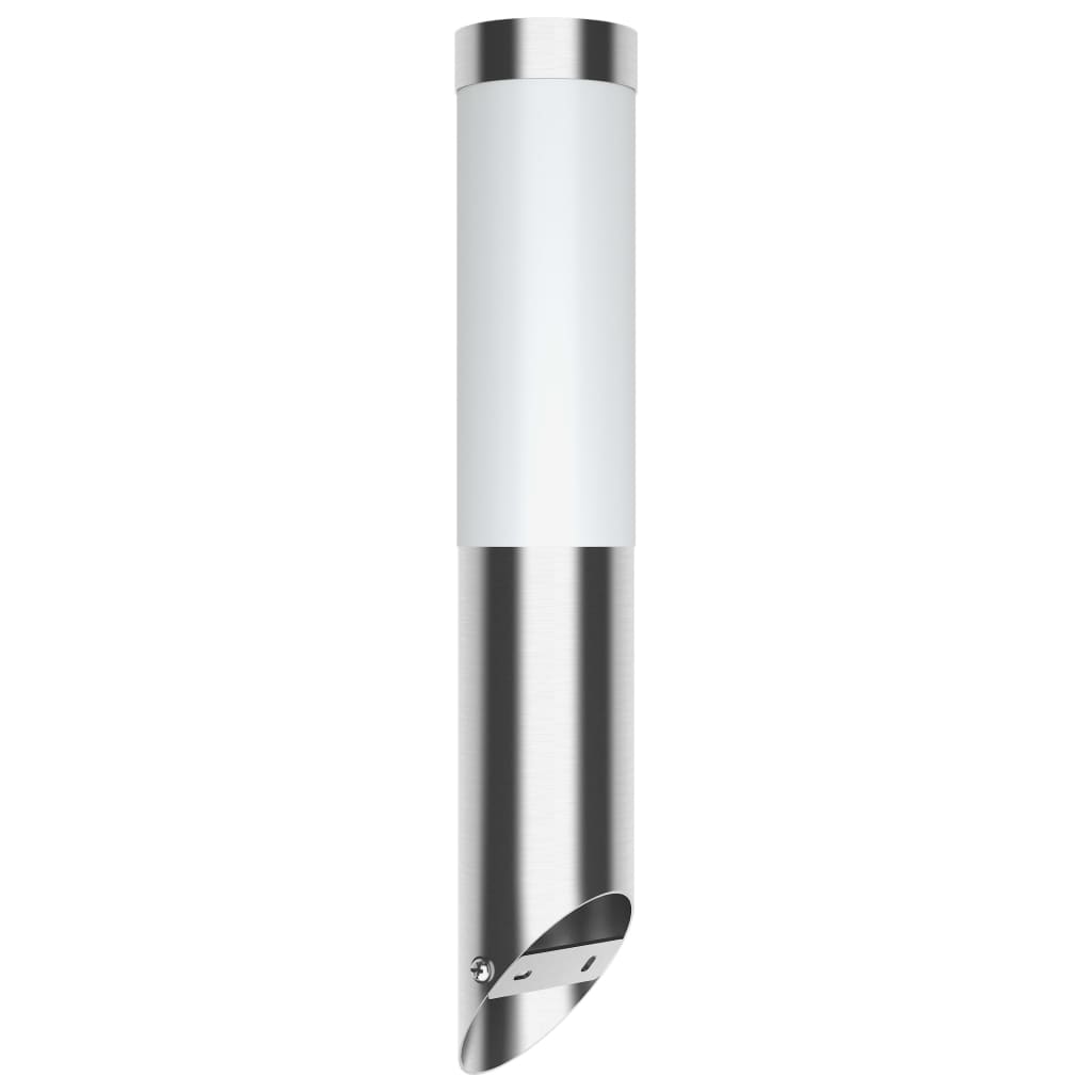 40372 vidaXL Wall Lamp Waterproof Stainless Steel 60 W