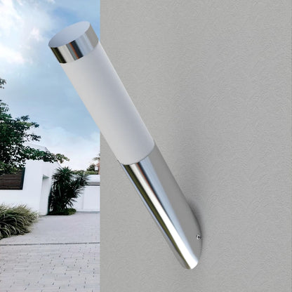 40372 vidaXL Wall Lamp Waterproof Stainless Steel 60 W