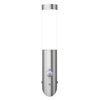 vidaXL RVS Gardenlamp Wall Lamp Waterproof with Motion Detector