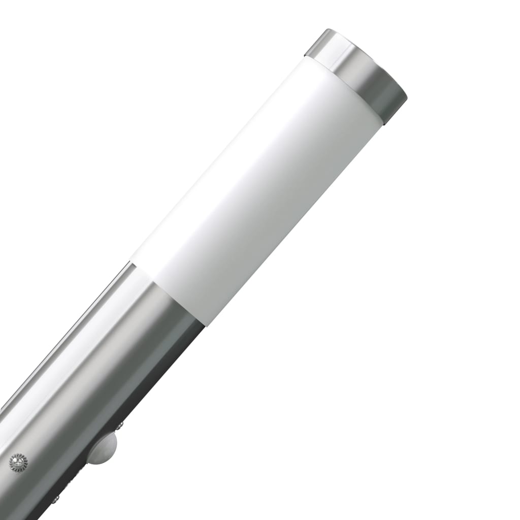 vidaXL RVS Gardenlamp Wall Lamp Waterproof with Motion Detector
