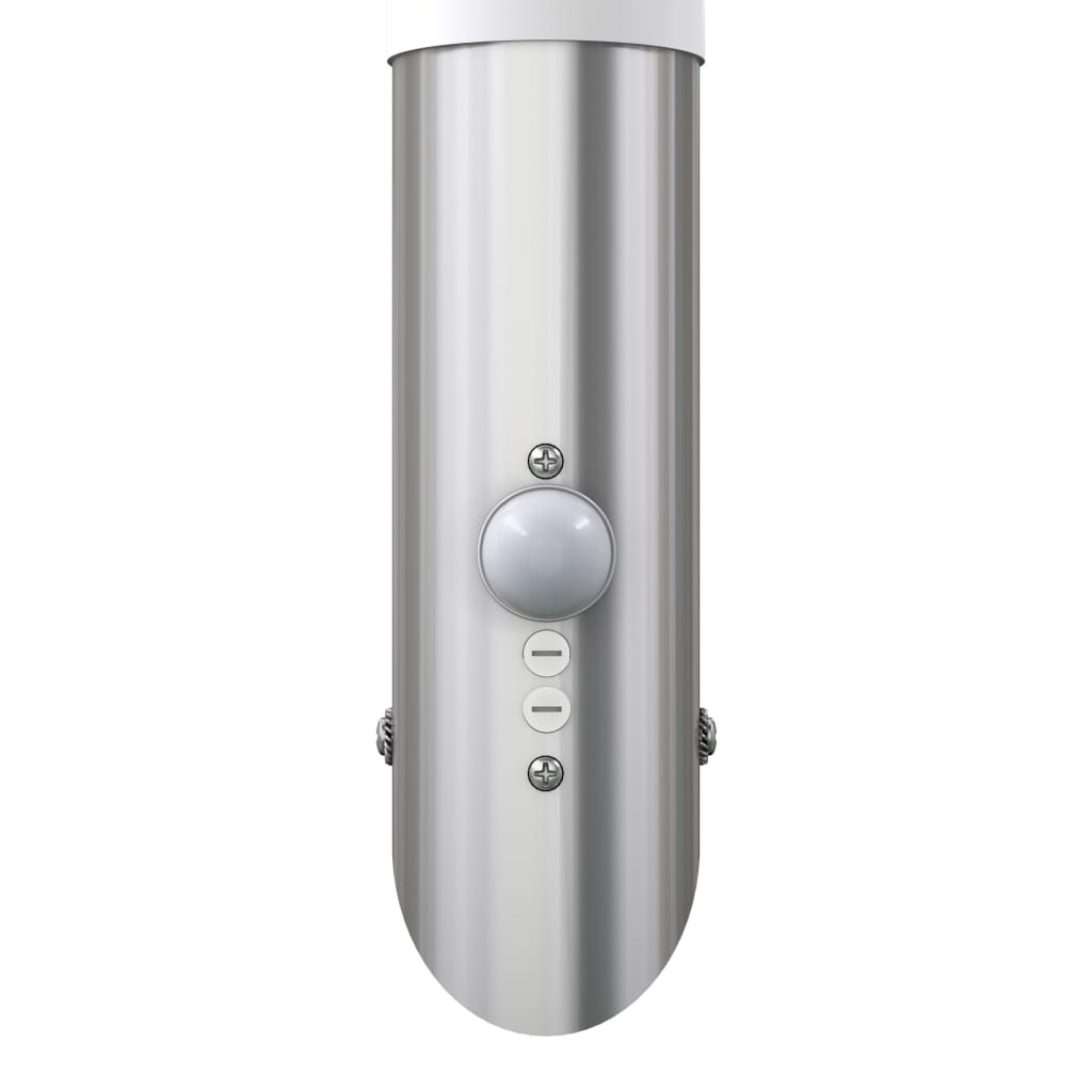 vidaXL RVS Gardenlamp Wall Lamp Waterproof with Motion Detector