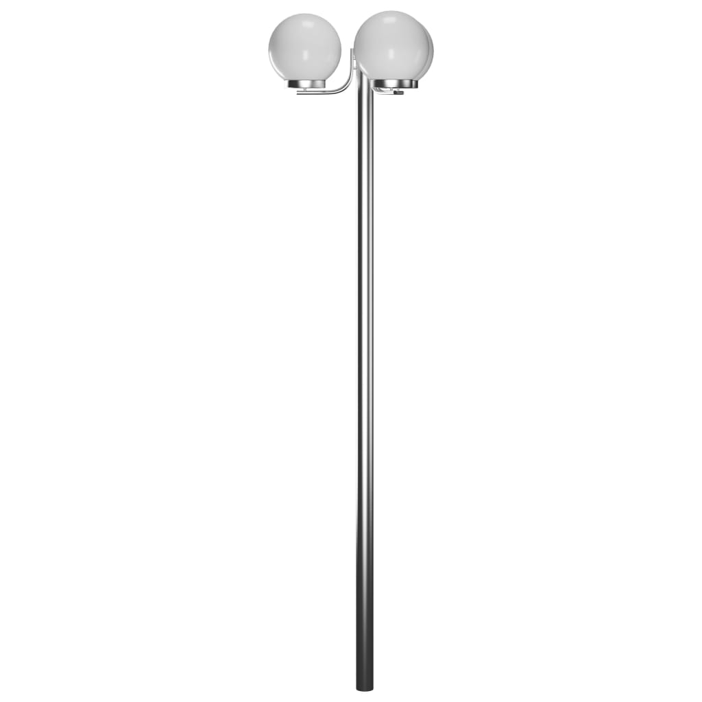 vidaXL Garden Lamp Post 3 Lamps 220 cm