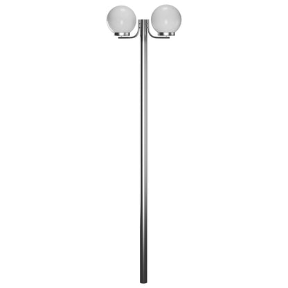 vidaXL Garden Lamp Post 2 Lamps 220 cm