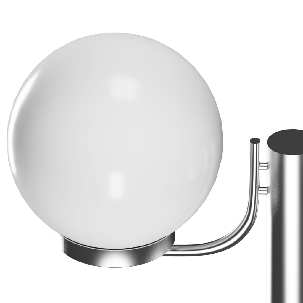 vidaXL Garden Lamp Post 2 Lamps 220 cm