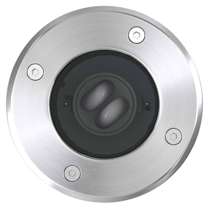 vidaXL Outdoor Ground Lights 3 pcs Round