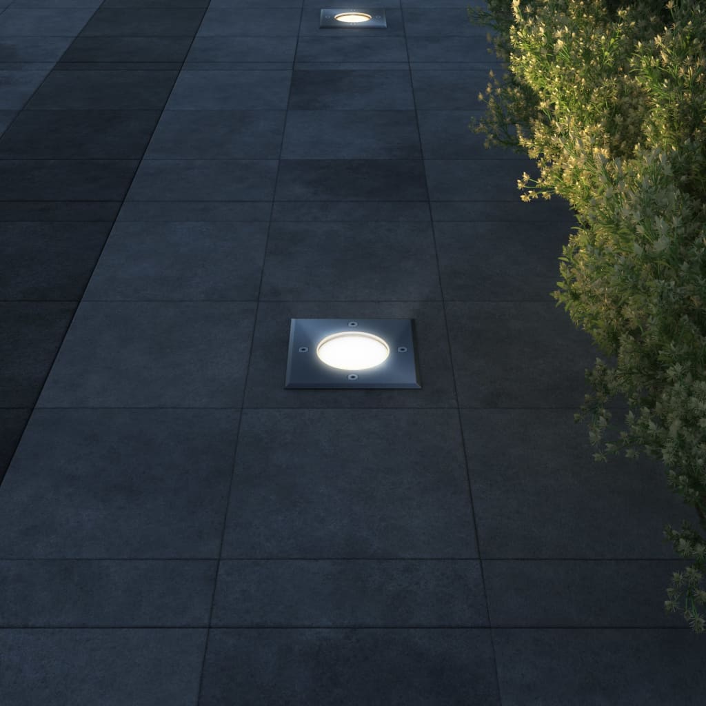 vidaXL Garden Light | Set of 3 | Black and silver