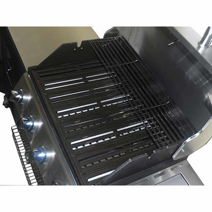 vidaXL Outdoor Kitchen Barbecue Montana 4 Burners