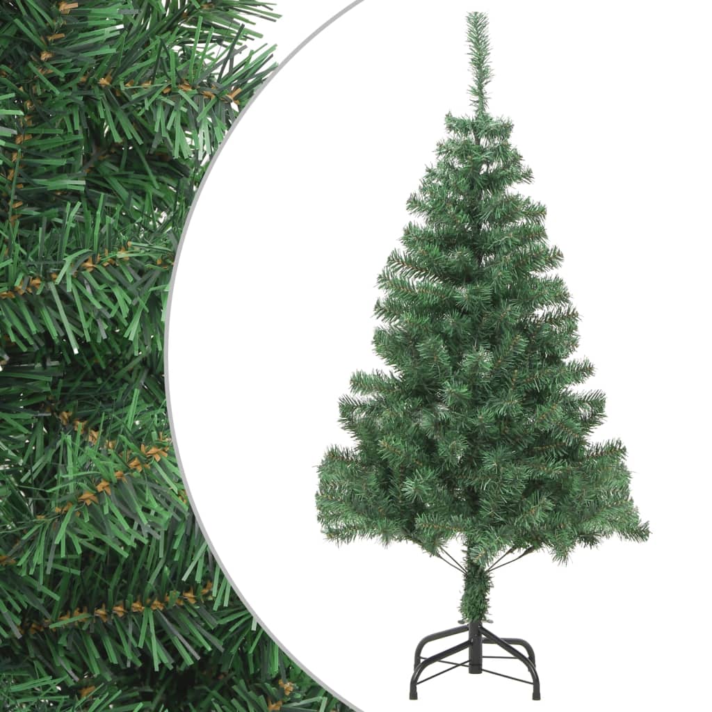 vidaXL Artificial Christmas Tree | Green | PVC | 150cm | Collapsible