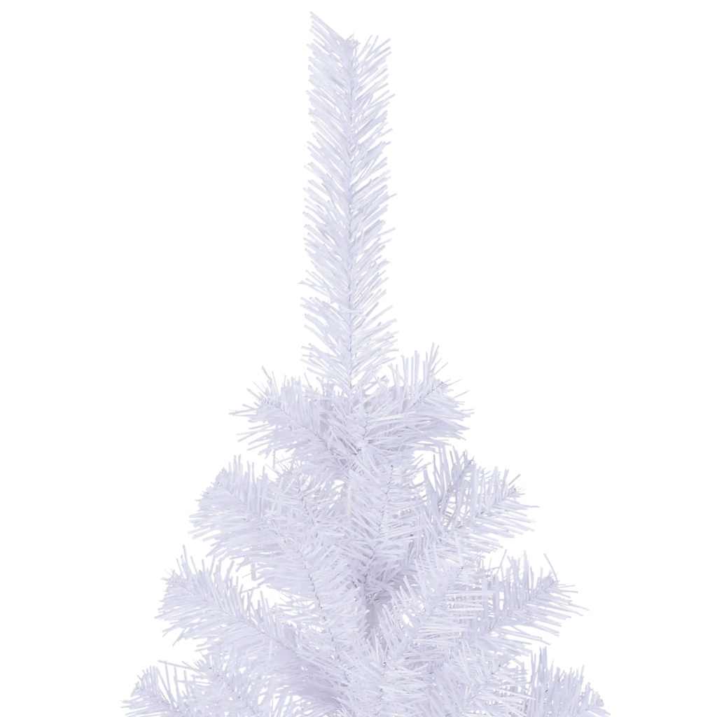vidaXL Christmas Tree | White | PVC, Plastic | Tall | Artificial Christmas Tree