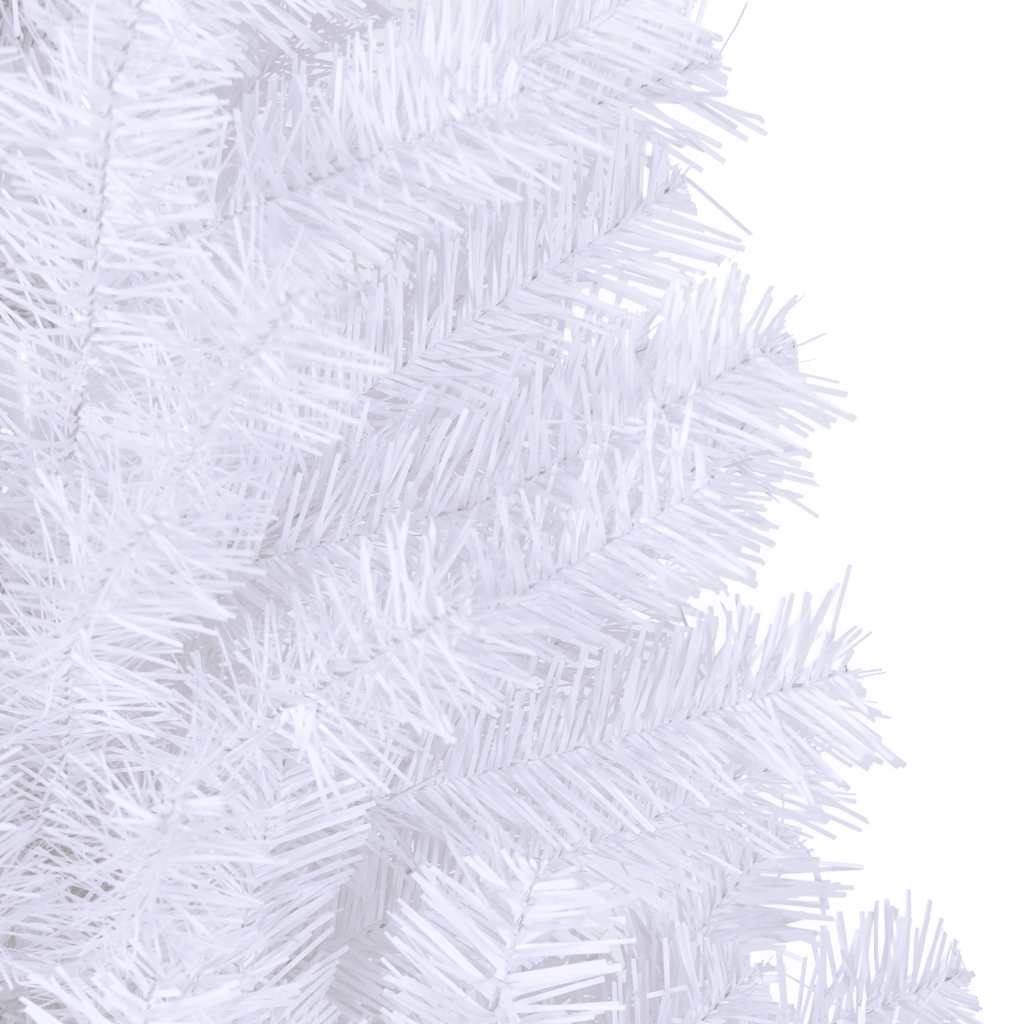 vidaXL Christmas Tree | White | PVC, Plastic | Tall | Artificial Christmas Tree