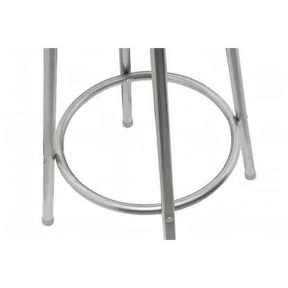 vidaXL Bar Stools 2 pcs Brown Steel