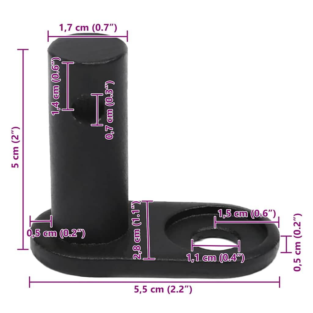 vidaXL Coupling for Bicycle Trailer