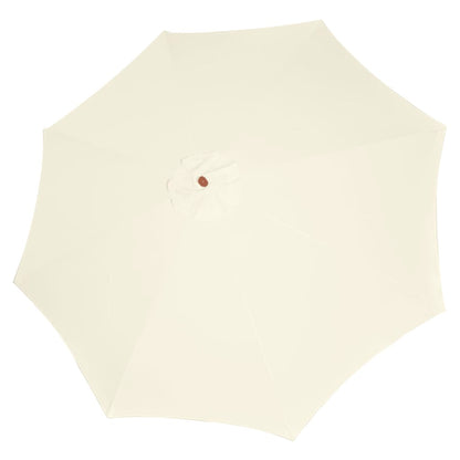 vidaXL Garden Parasol 300x258 cm Sand White
