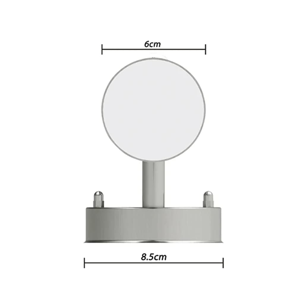 vidaXL Outdoor Wall Lamps 2 pcs with Motion Detector Stainless Steel