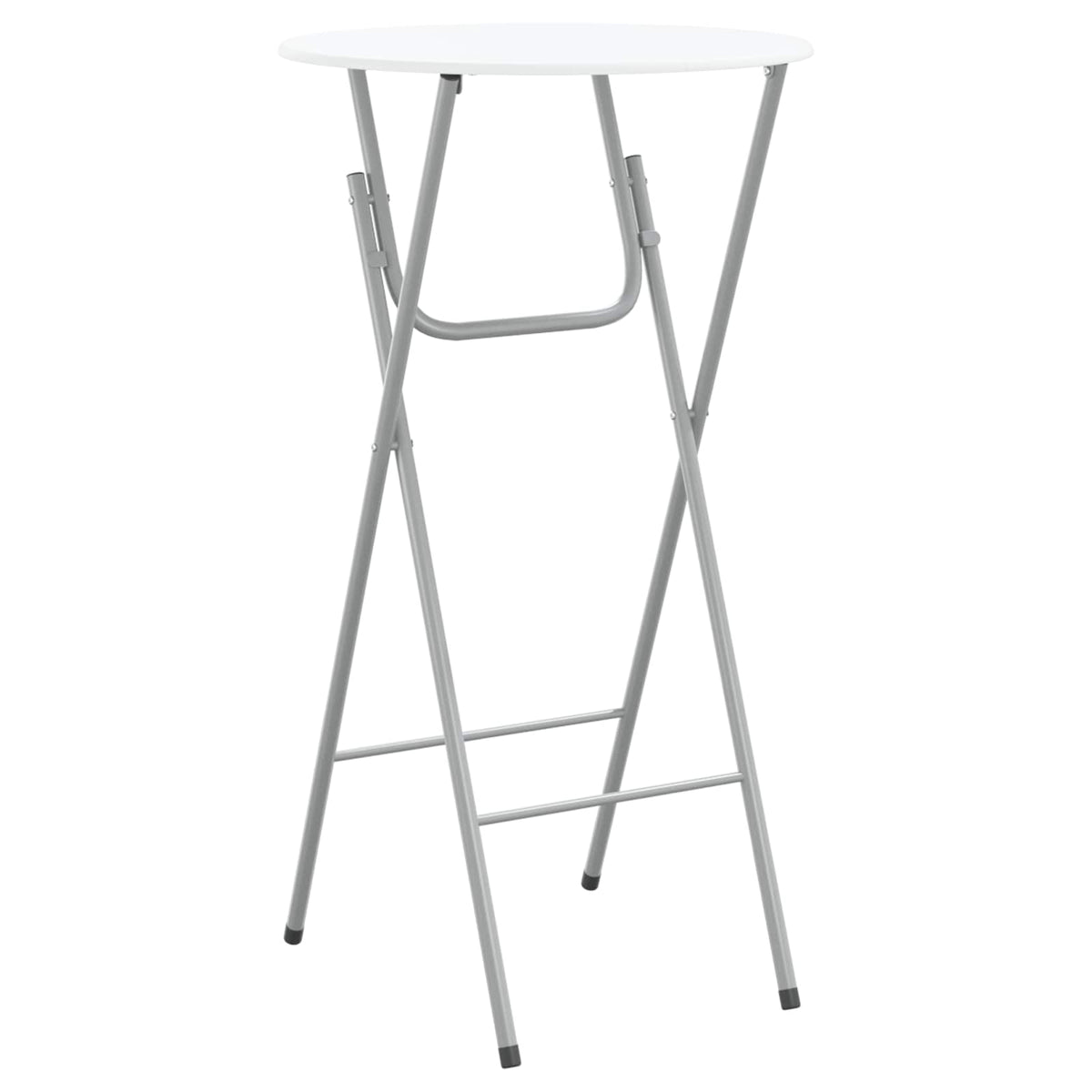 vidaXL Bar Tables 4 pcs with MDF Tabletop White