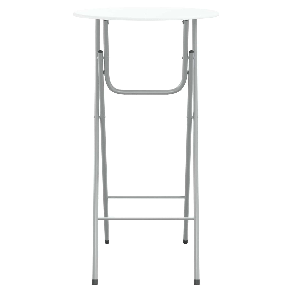 vidaXL Bar Tables 4 pcs with MDF Tabletop White